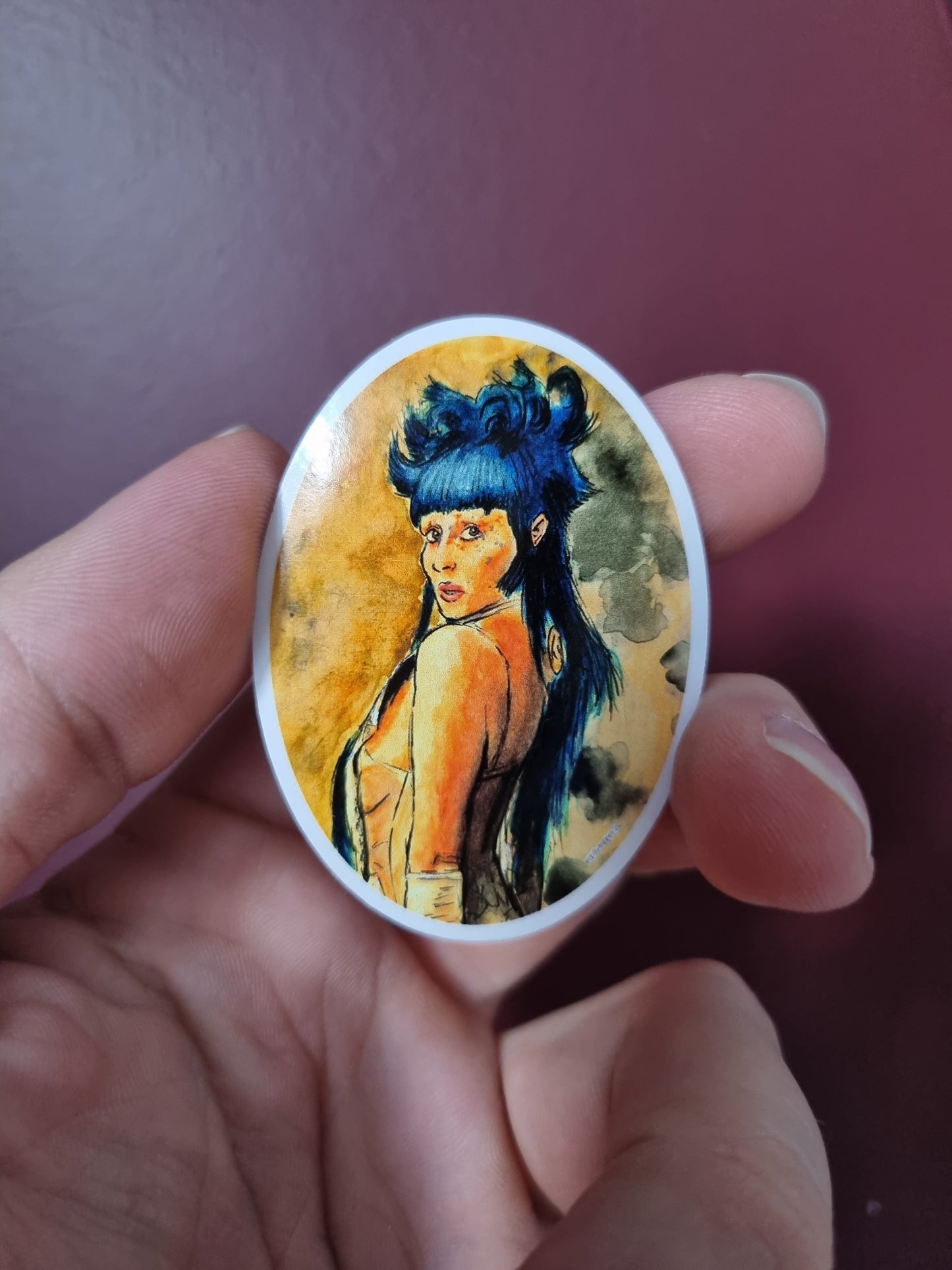 "She's Soooo Shy" Sticker
