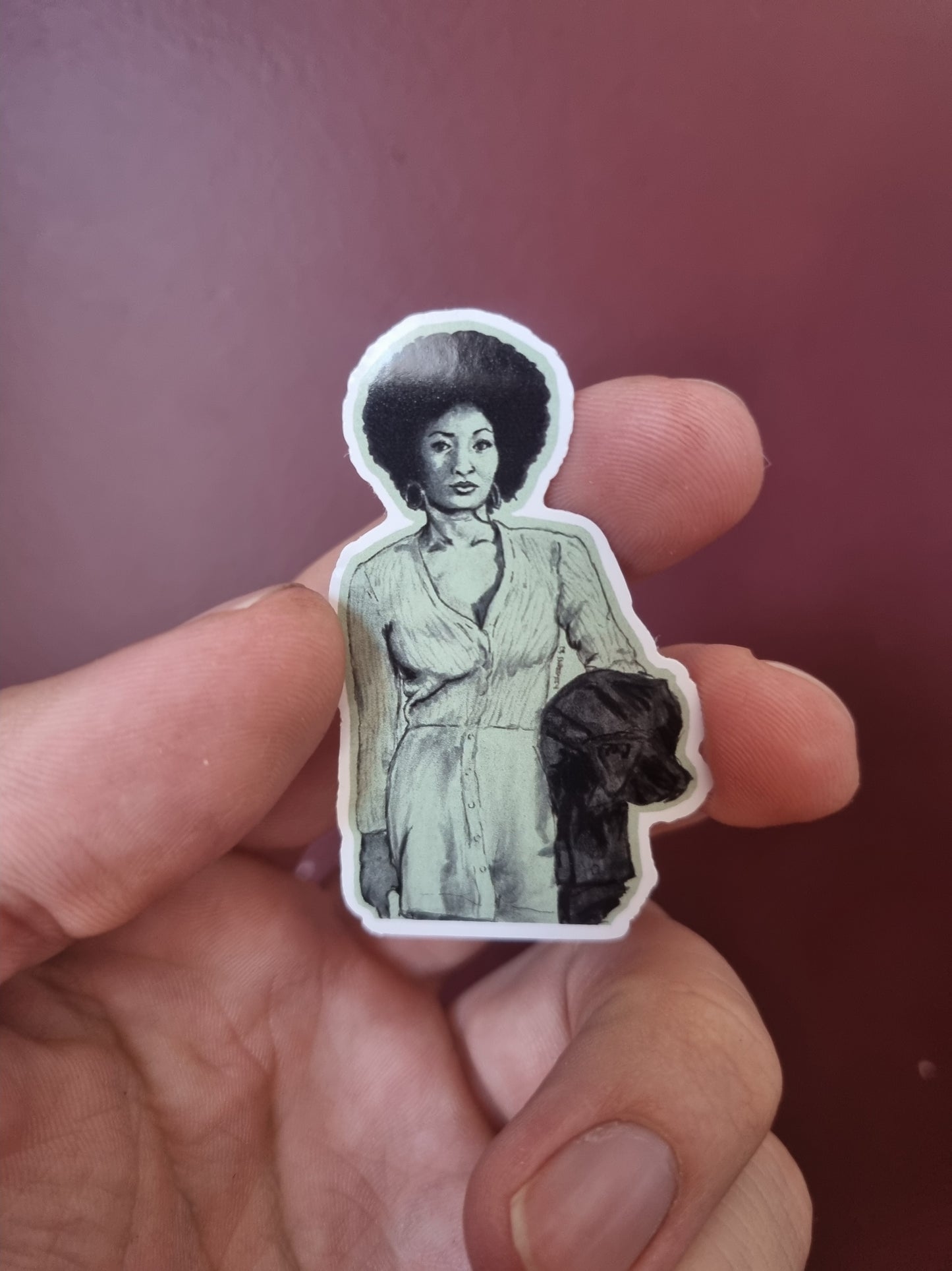 "Wham! Bam! It's Pam!" Sticker