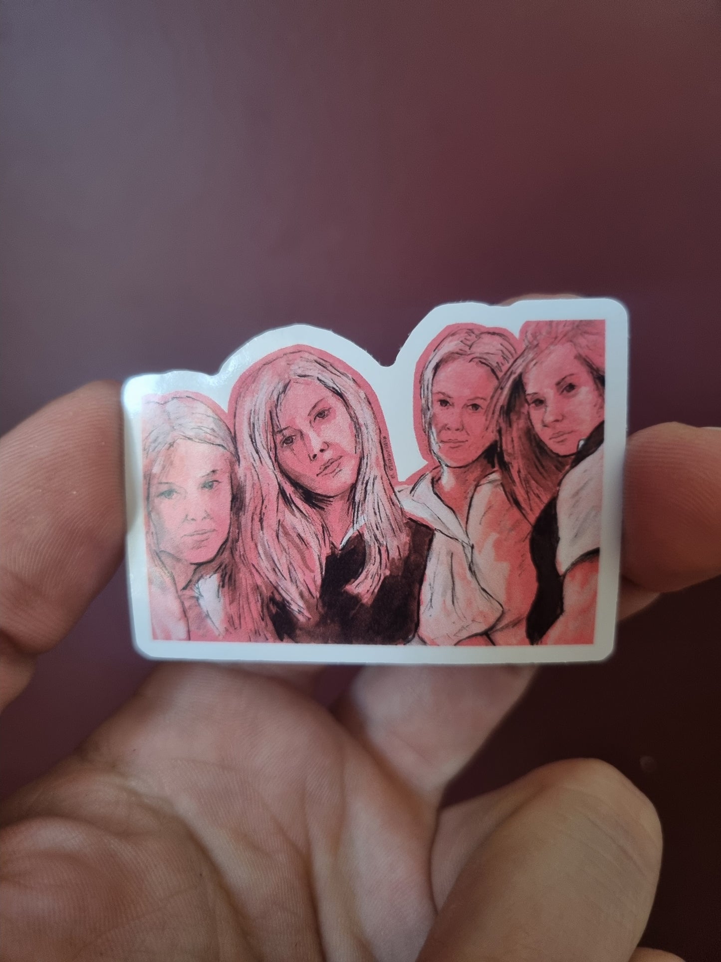 "Lisbon Sisters" Sticker