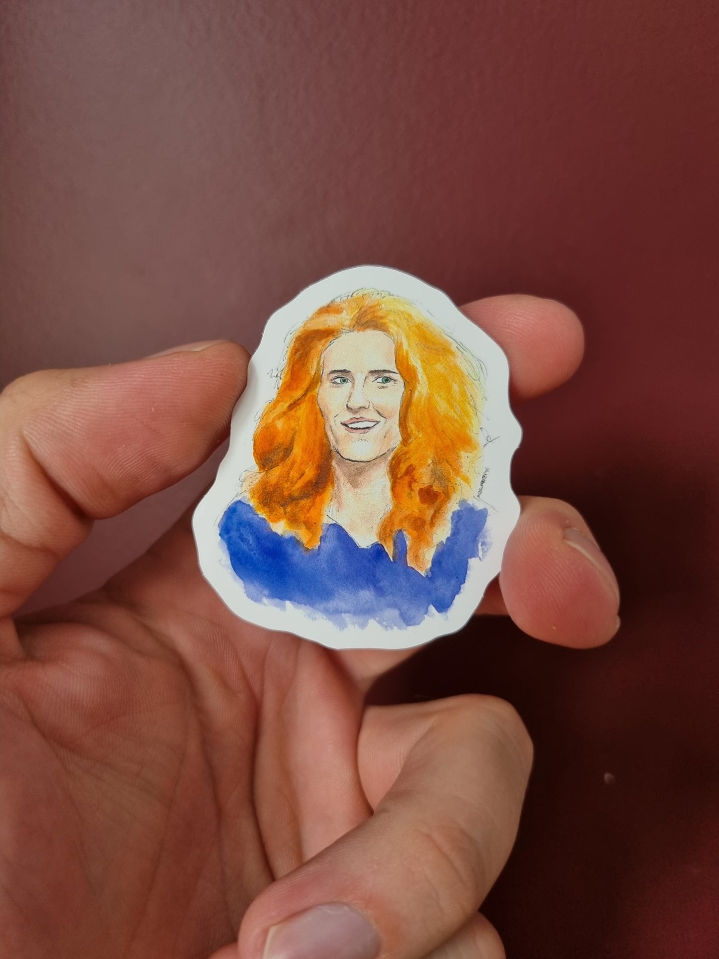 "PICNIC GIRL?!" Sticker
