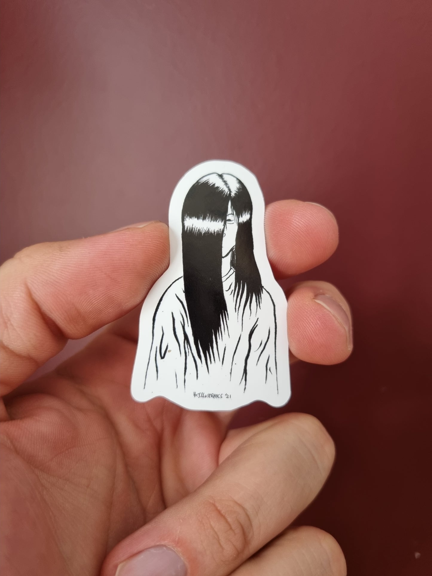 "She's put a Curse on Us" Sticker