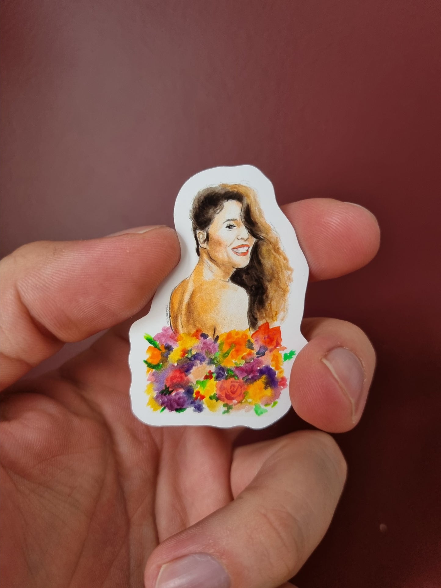 "She Could Get Used to This" Sticker