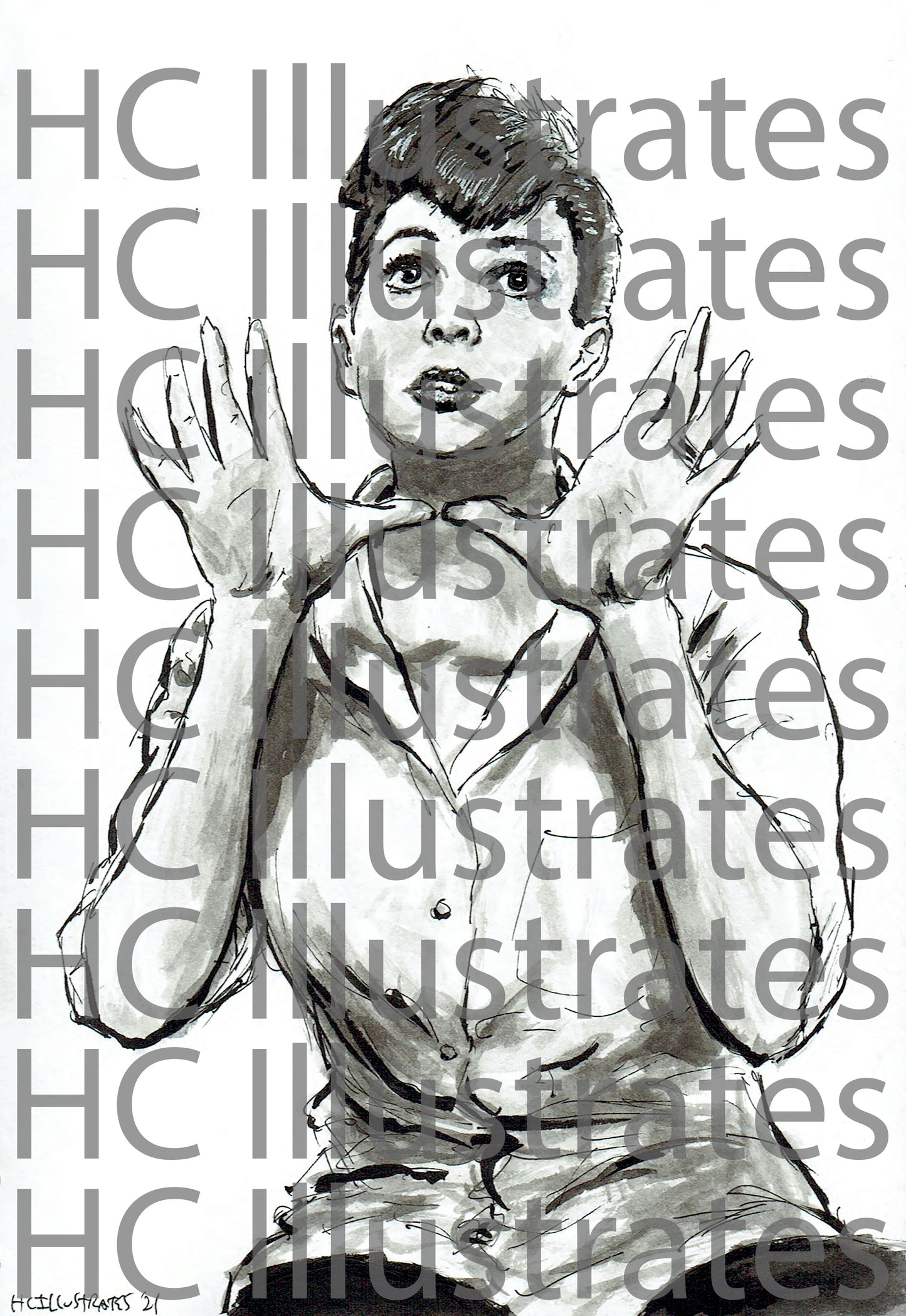 "A Star is Born from '54" Print