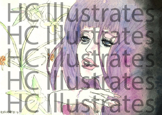 "The Witching of Jeanne" Print