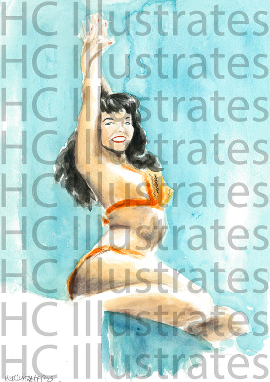 "Can't Get Petty About Bettie!" Print