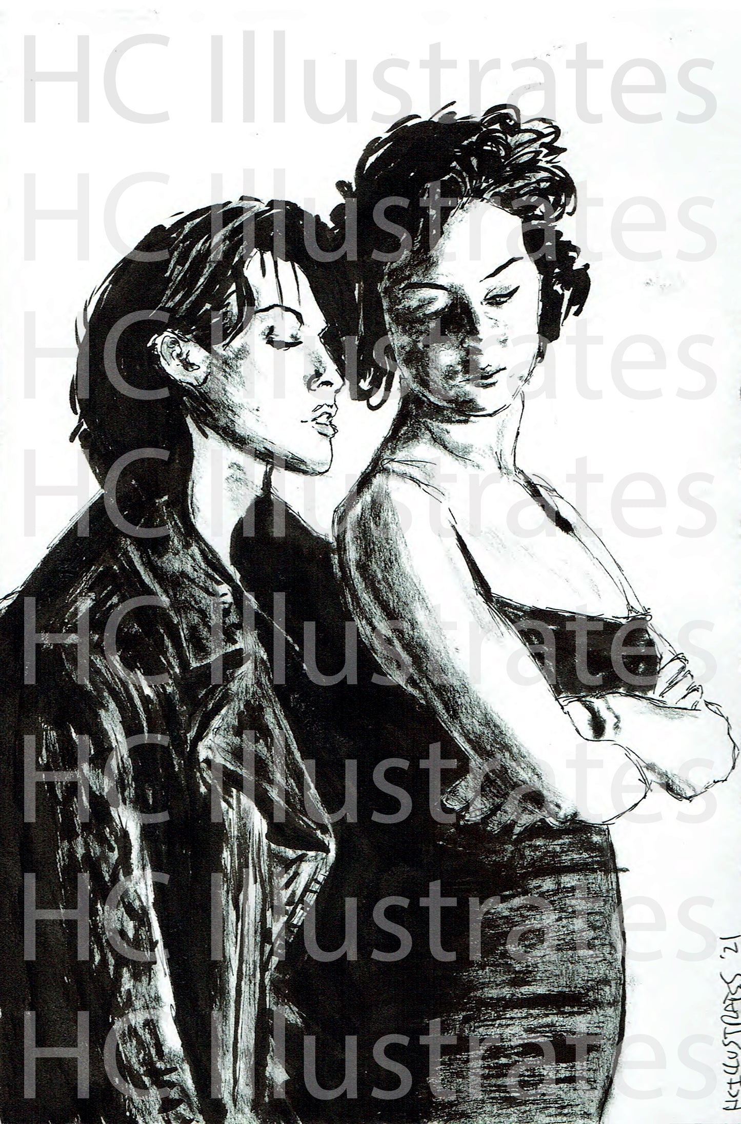 "Love, Money, Murder" Print