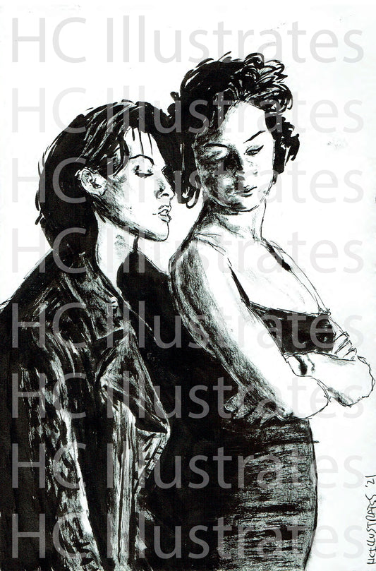 "Love, Money, Murder" Print