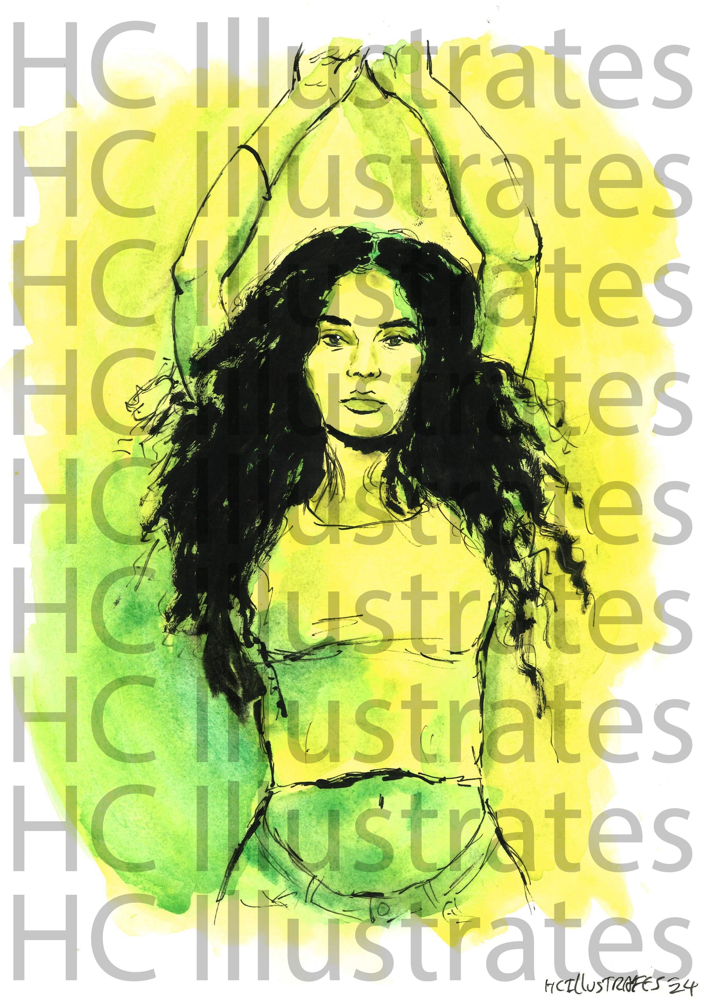 "365 Party Girl" Print