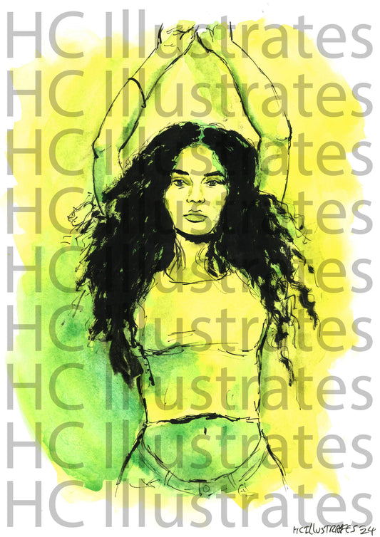 "365 Party Girl" Print