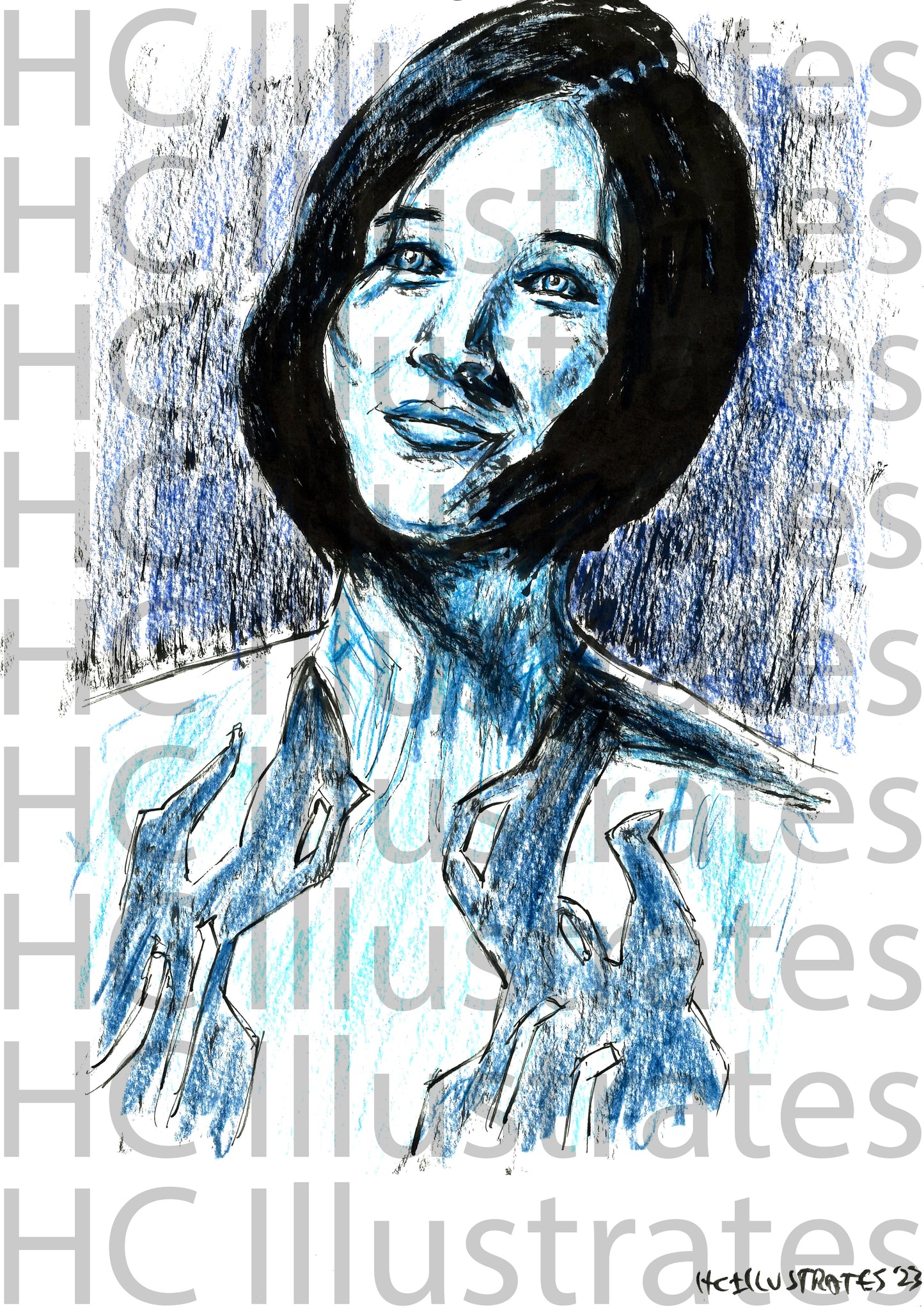 "Unfortunately For Us, She Likes Crazy” Print