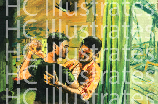 "Turns Out Lonely People Are All The Same" Print