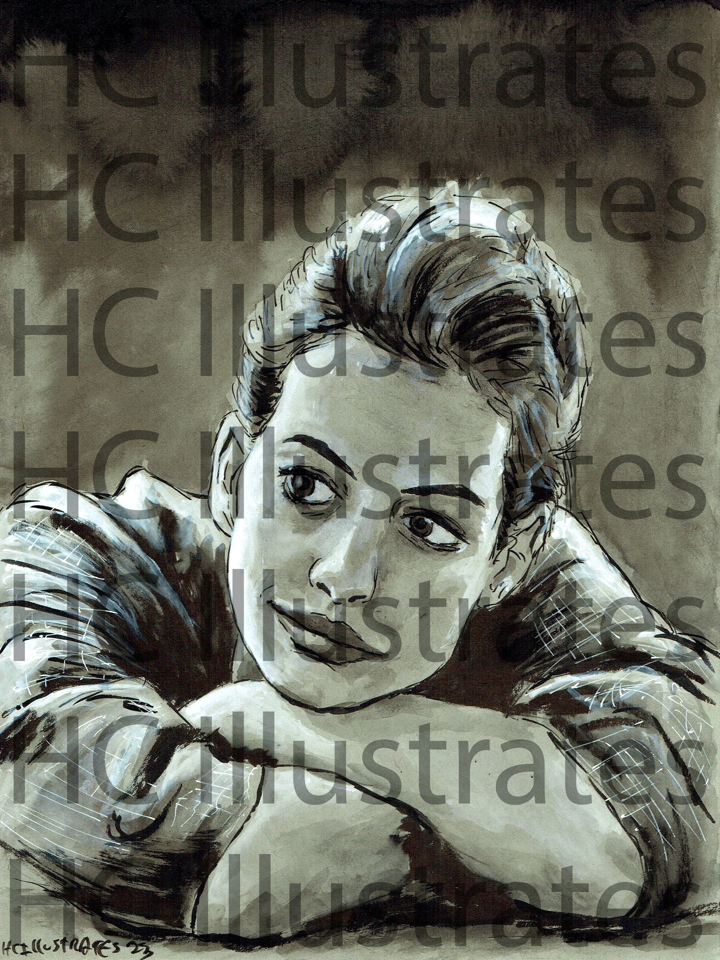 "I Hathaway with Ink" Print