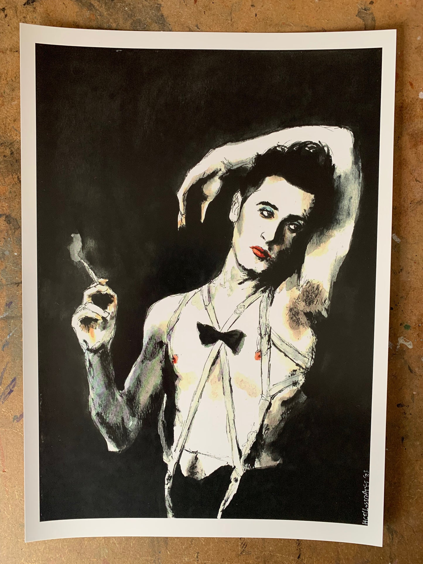 "Wilkommen, fremde" Print