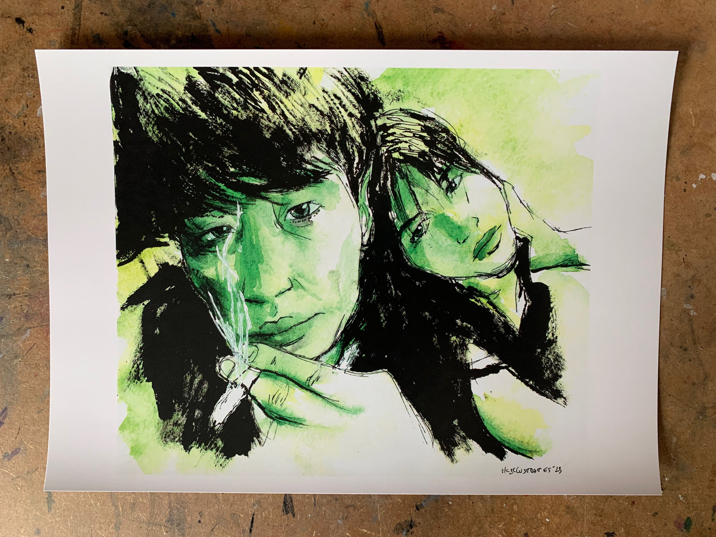 "If It Could Rain Forever” Print