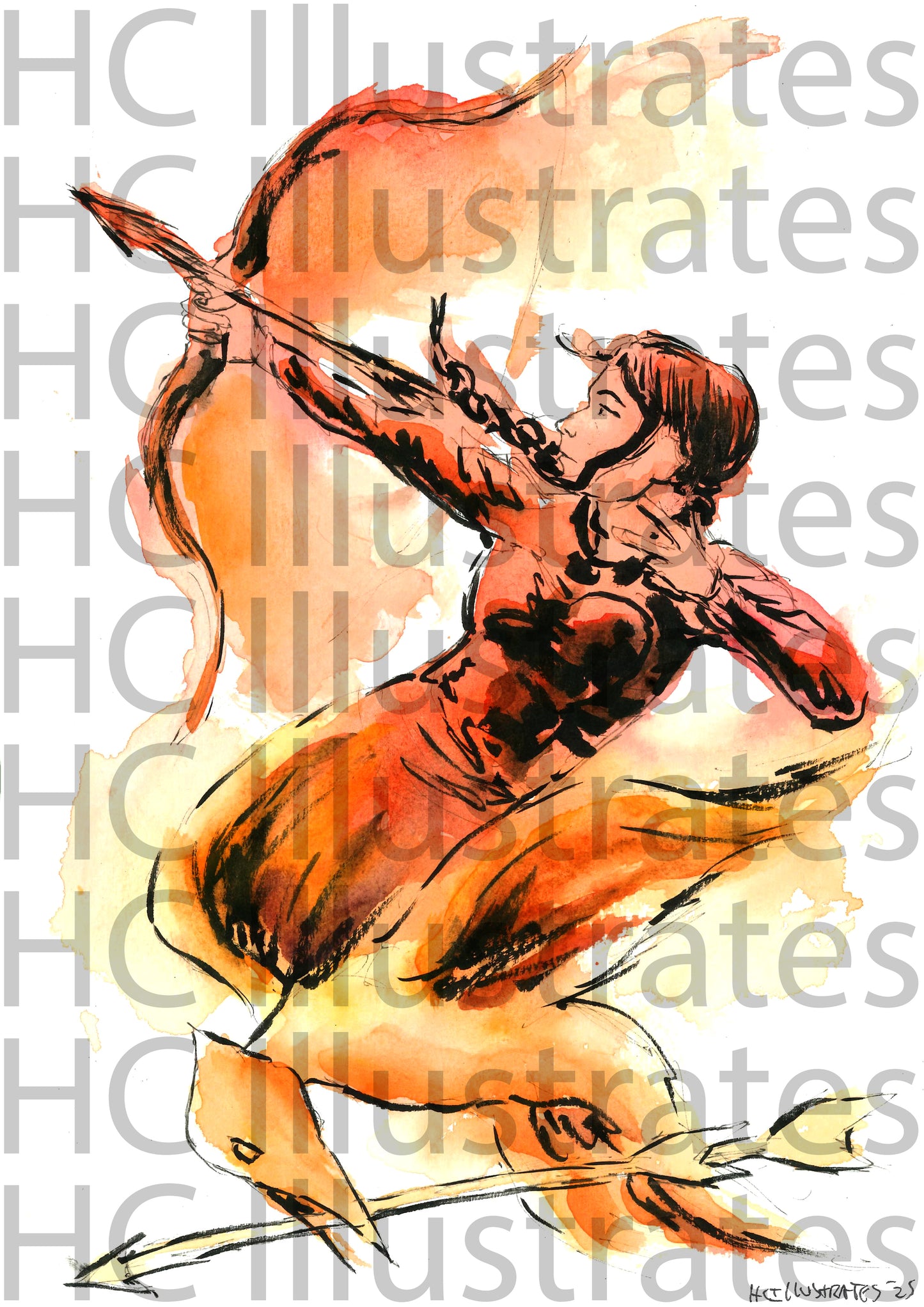 "If We Burn, You Burn With Us" Print