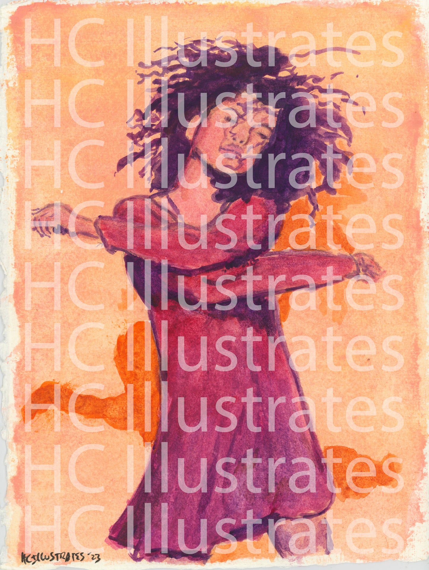 "Raw like a Cherry" Print