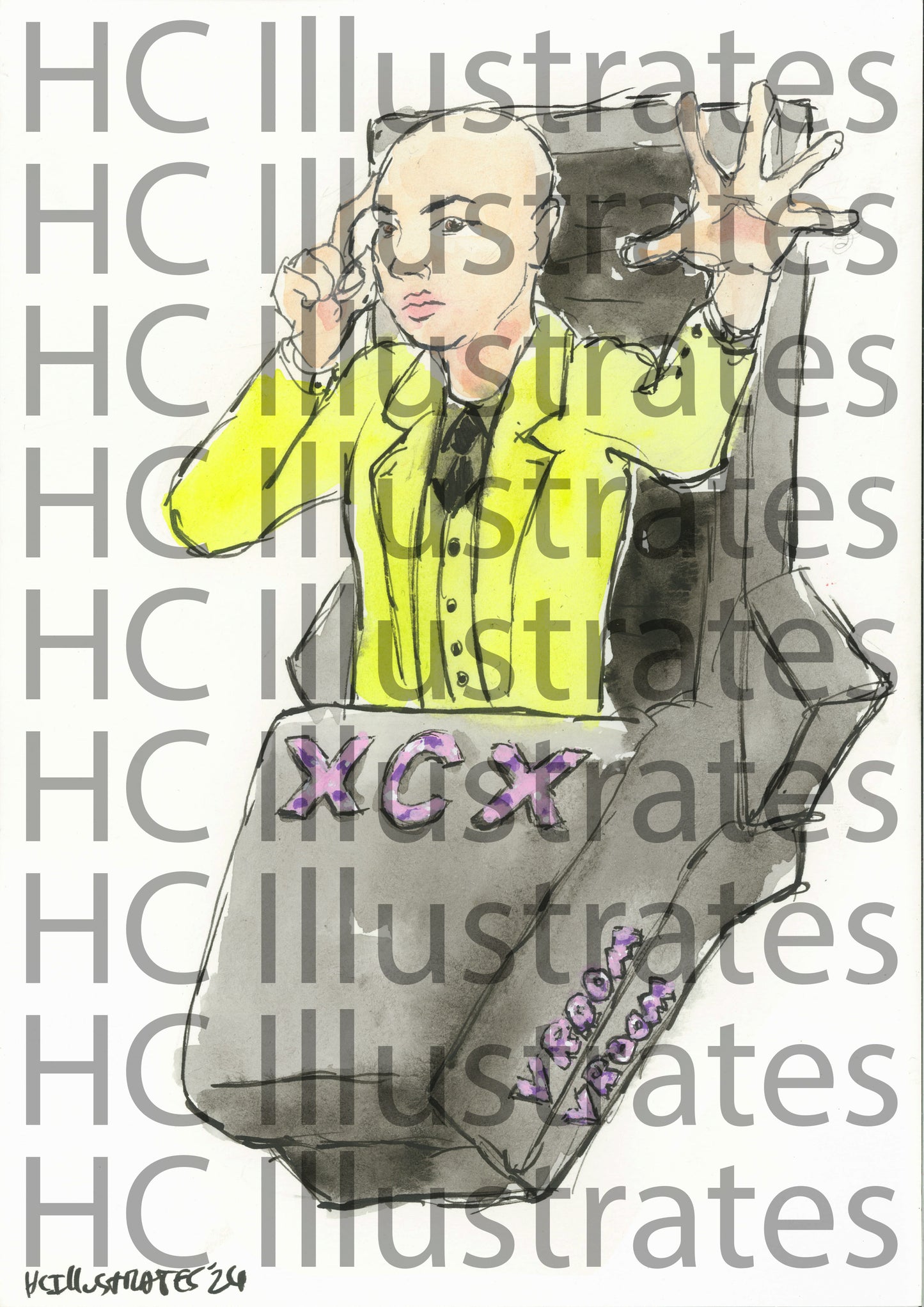 "Professor XCX" Print