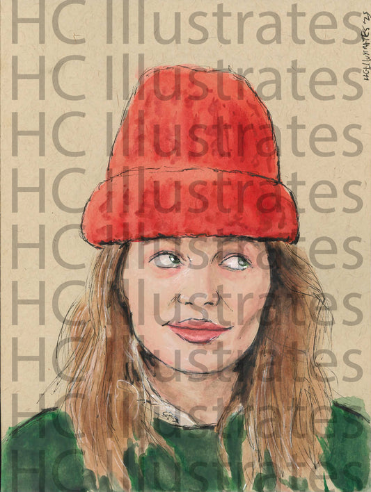 "October Passed Her By" Print