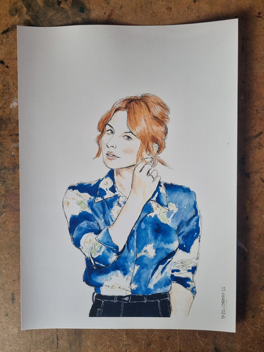 "Her Mate's Dad Wrote a Porno" Print