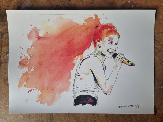 "She's Always Running Out of Time" Print