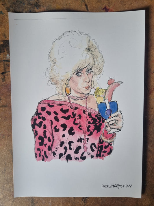 "Looks Like We've Got to Help with Washing-Up" Print
