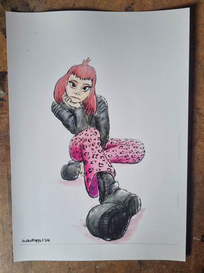 "Get Her Cool Shoeshine" Print