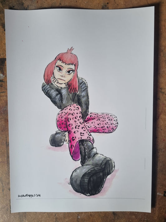 "Get Her Cool Shoeshine" Print