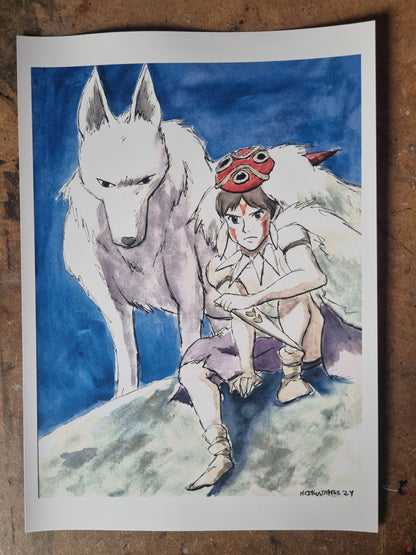 "Really Raised by Wolves" Print