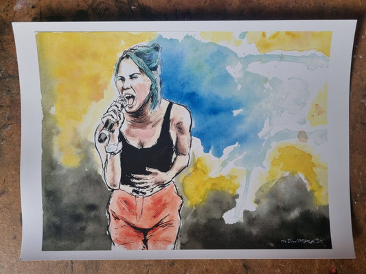 "F.W.T.B (on print)" Print