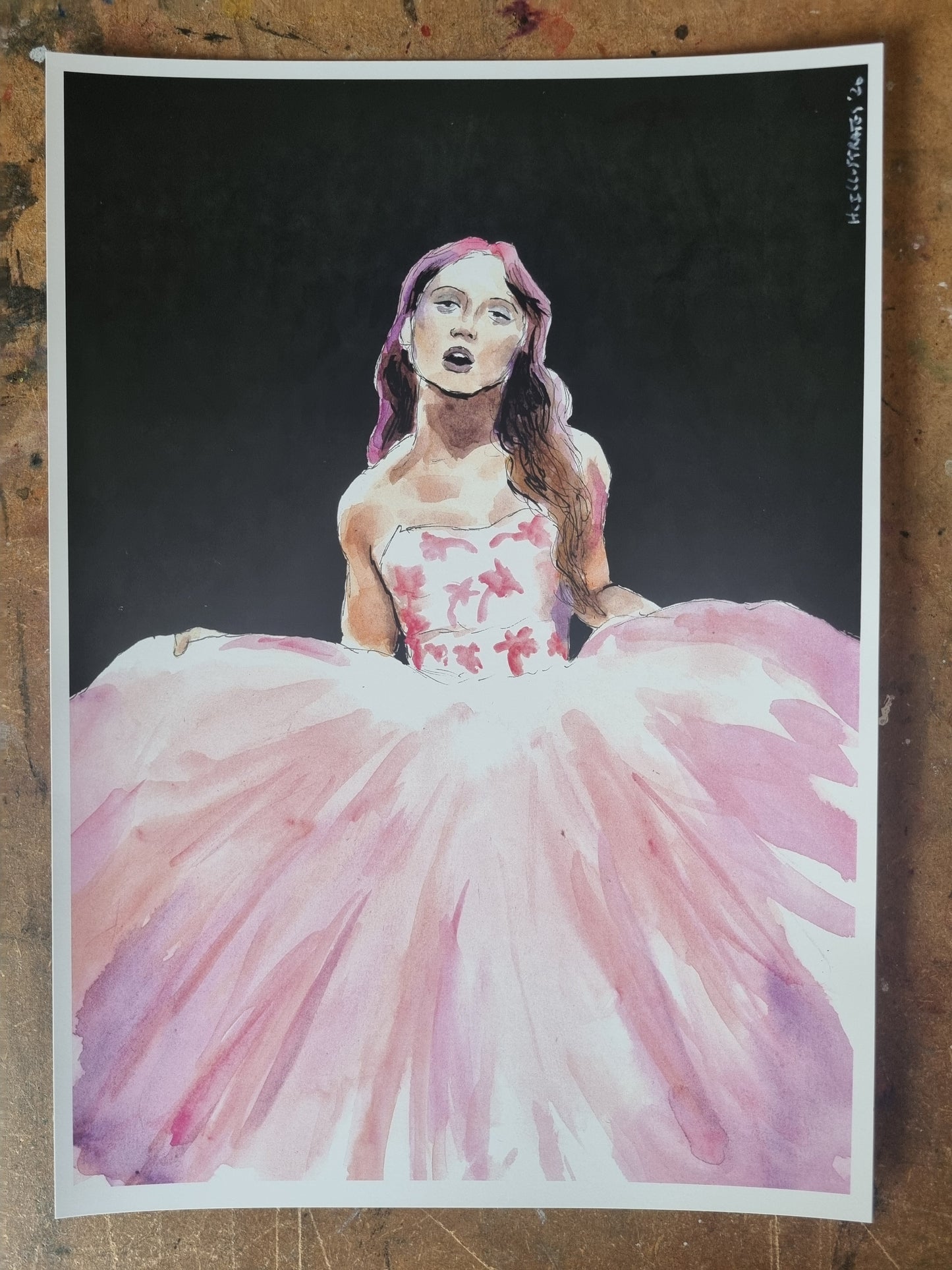 "Let You Break Her Heart Again" Print