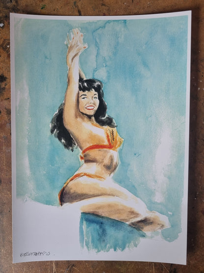 "Can't Get Petty About Bettie!" Print