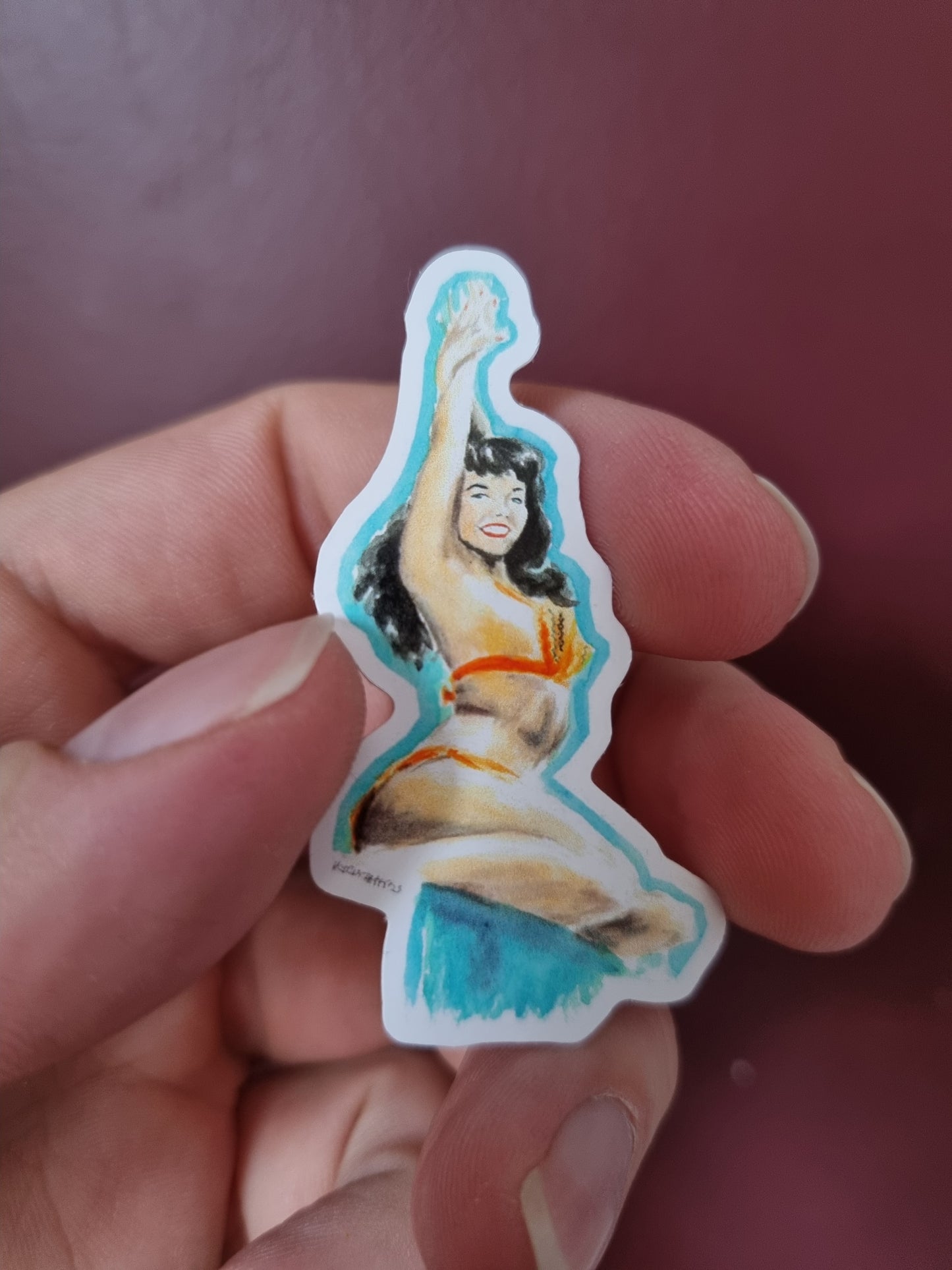 "Can't Get Petty About Bettie!" Sticker