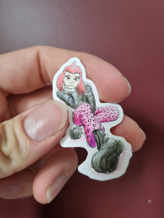 "Get Her Cool Shoeshine" Sticker