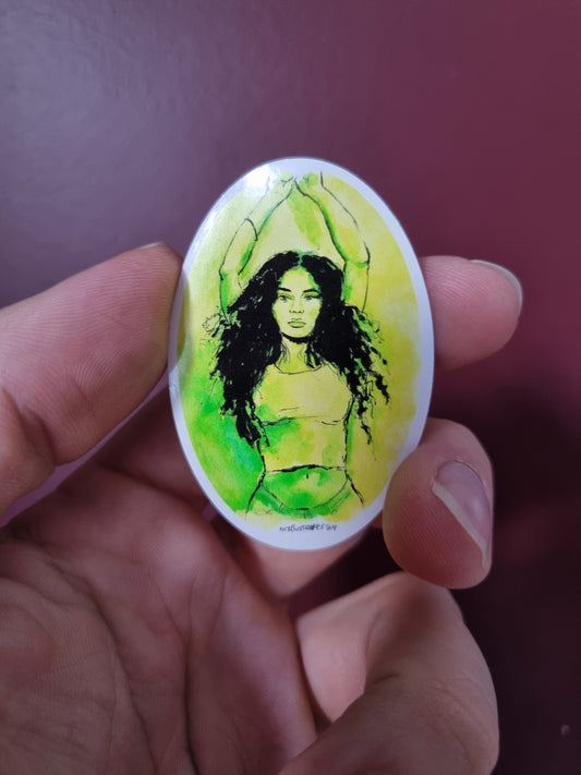 "365 Party Girl" Sticker