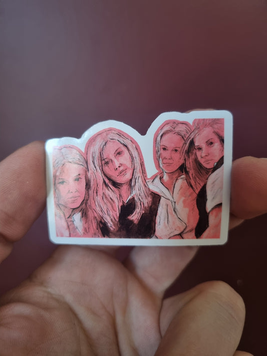 "Lisbon Sisters" Sticker