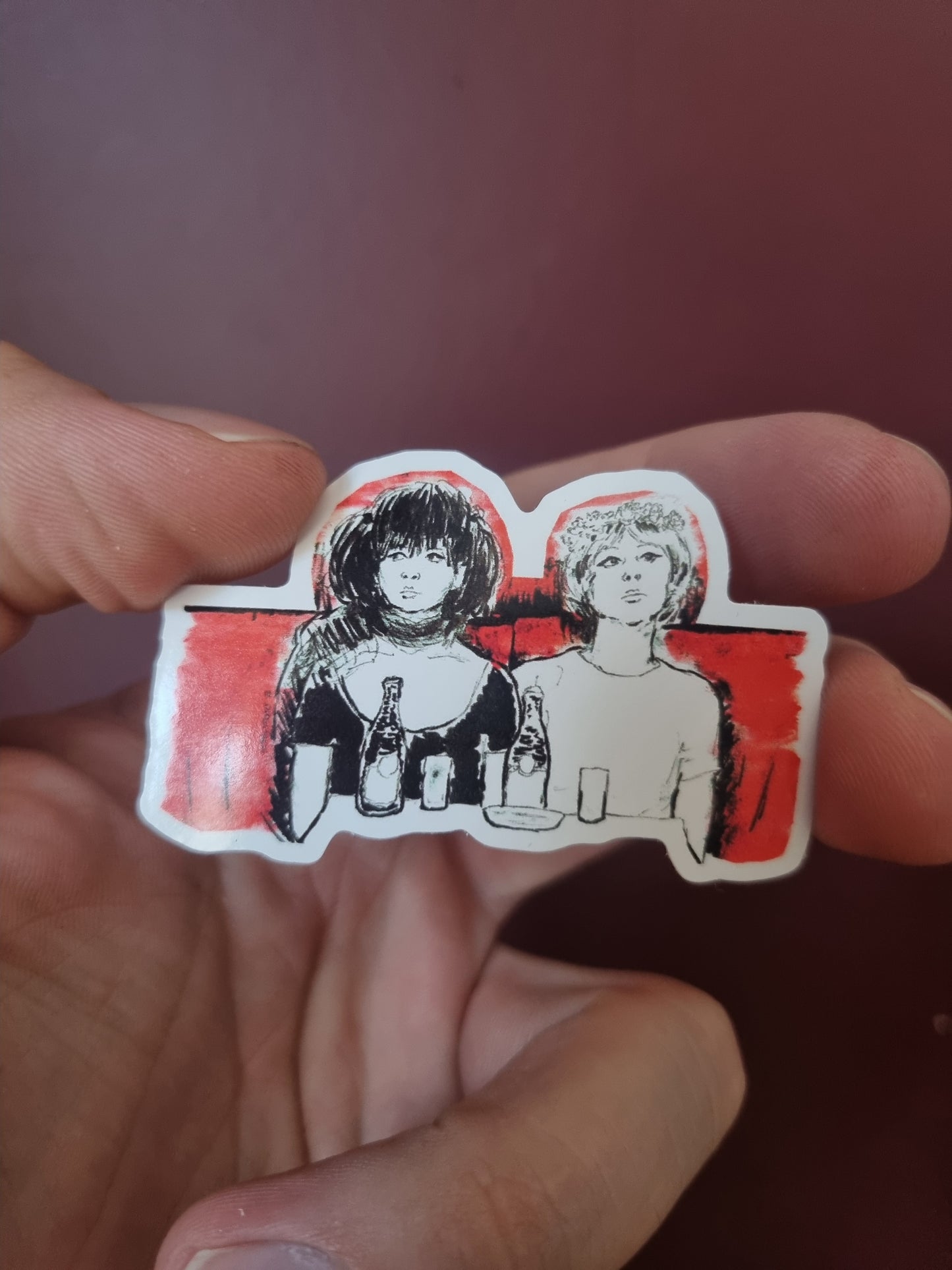 "Heavenly Yet So Human" Sticker