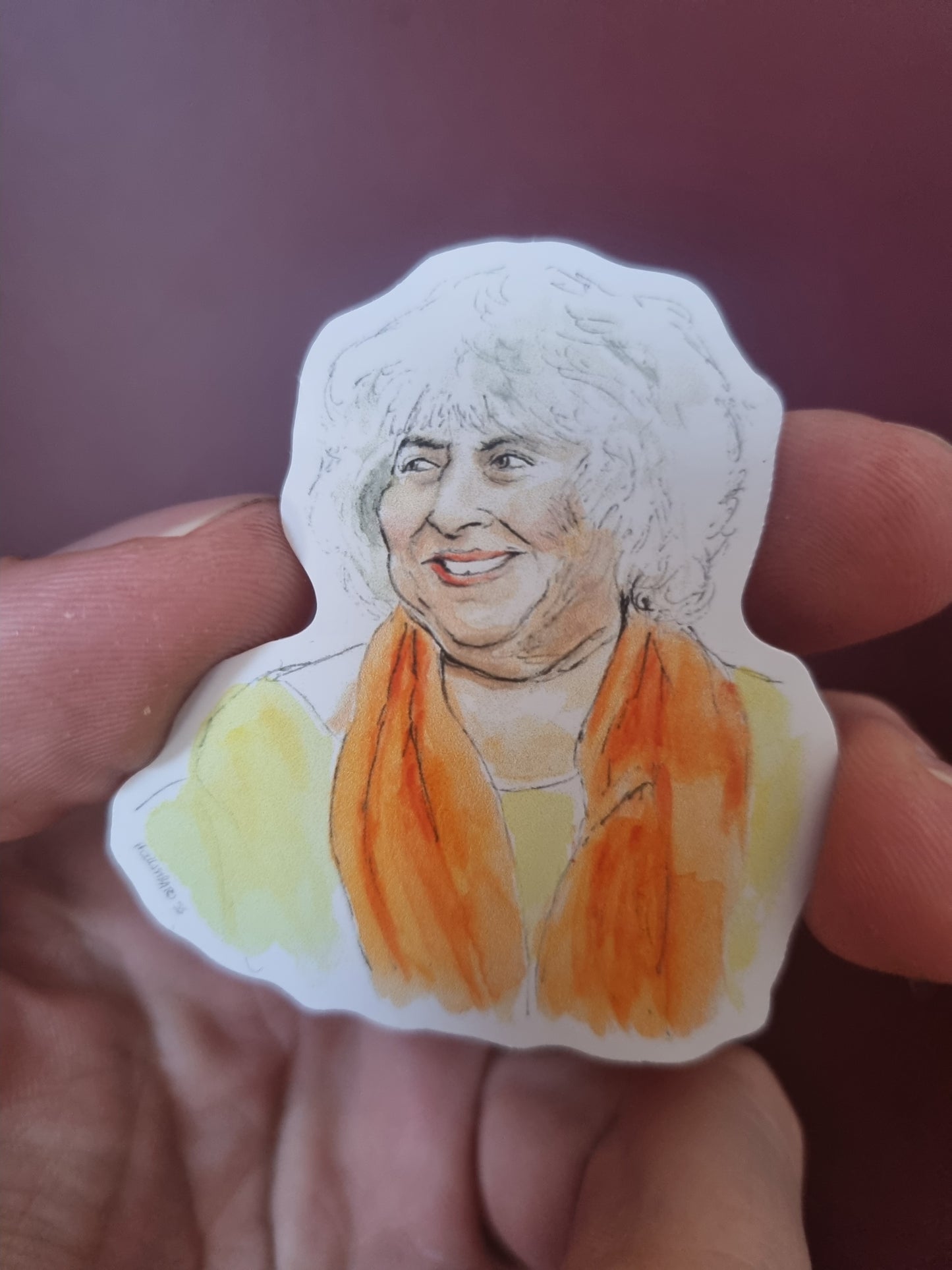 "Oh, Miriam!" Sticker