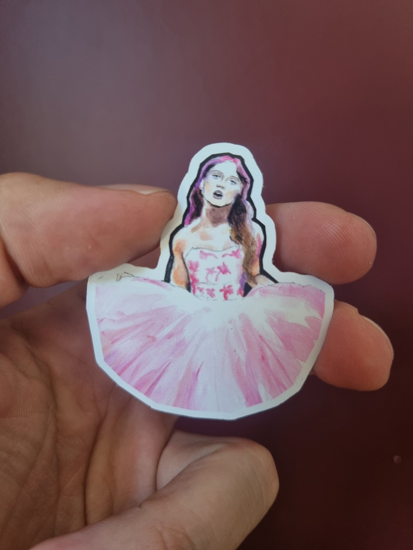 "Let You Break Her Heart Again" Sticker