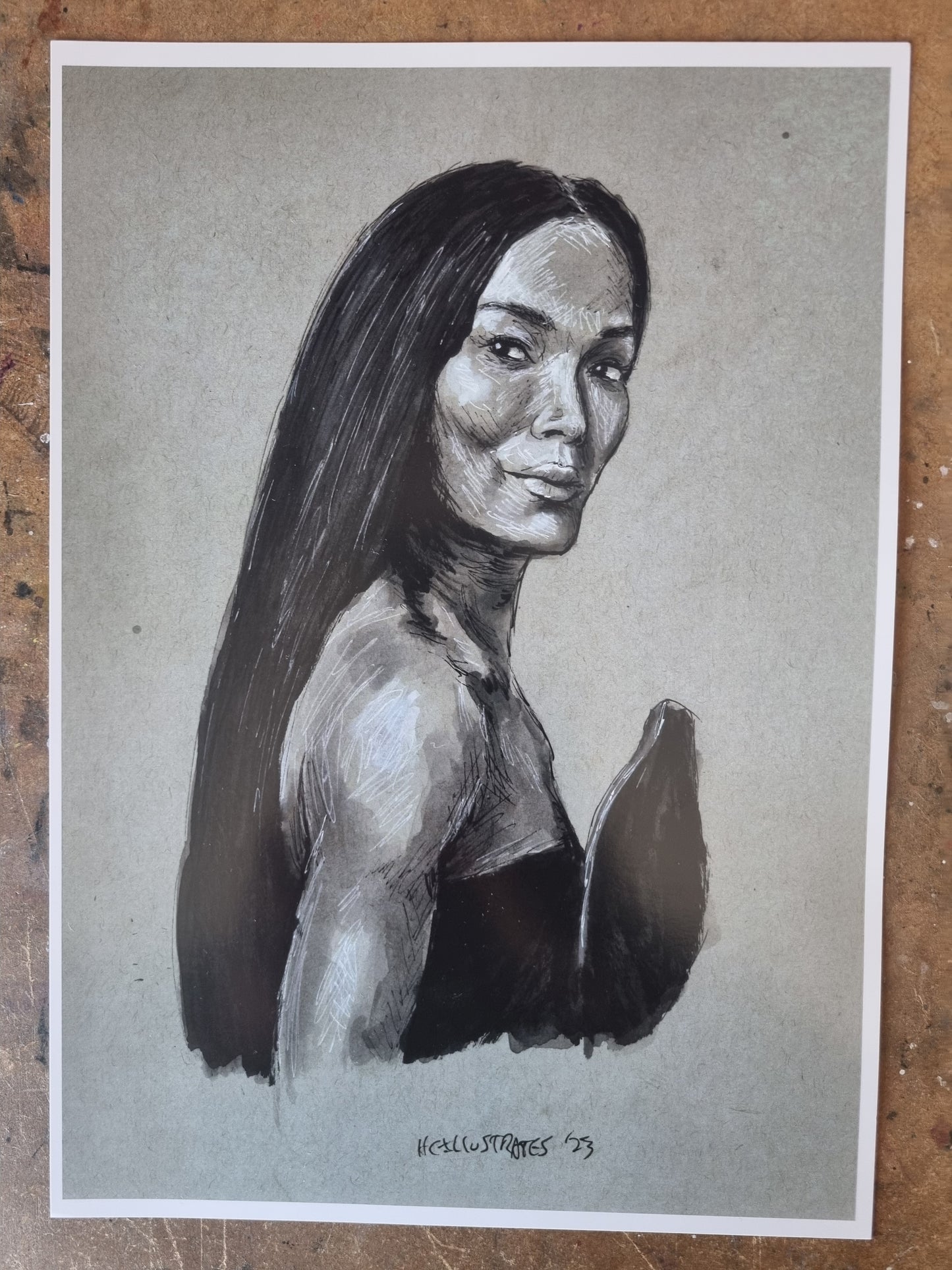 "She Did That Thing" Print