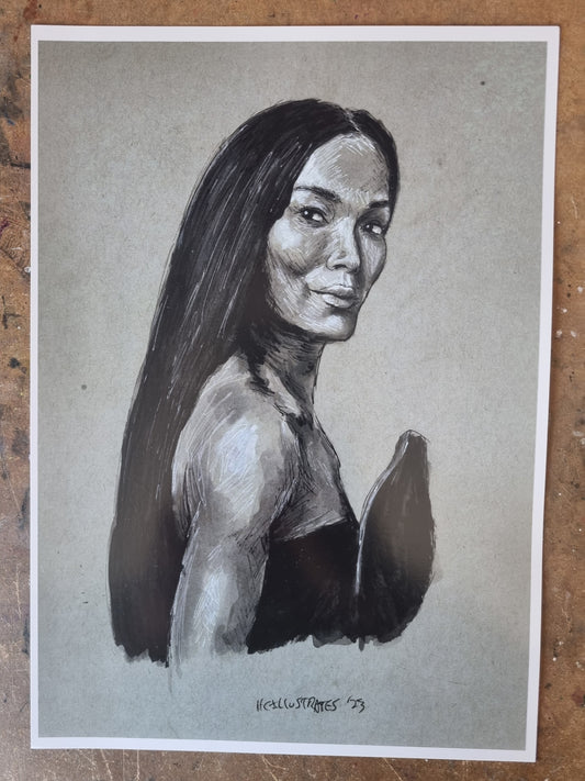 "She Did That Thing" Print