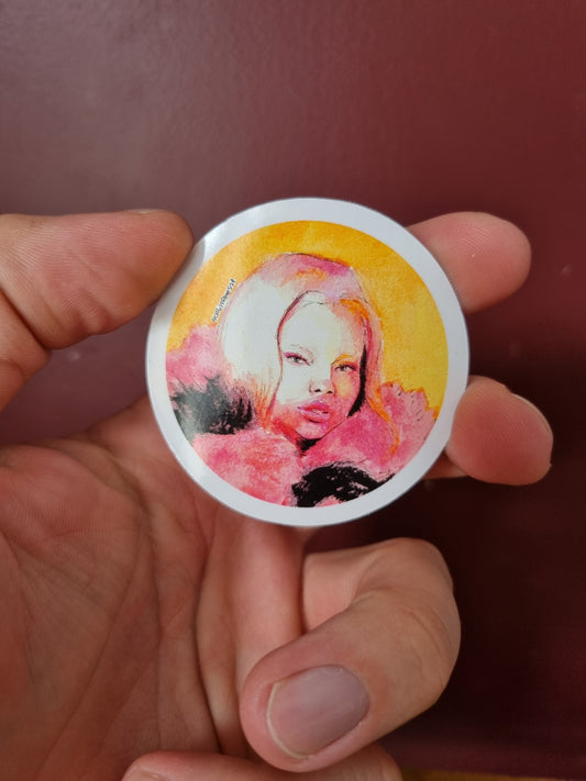 "Nymph of Club Shy" Sticker