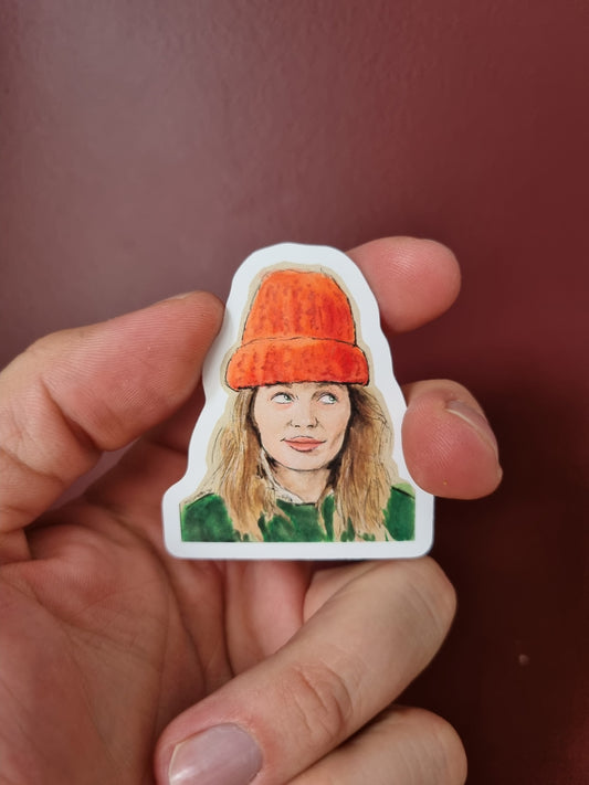 "October Passed Her By" Sticker
