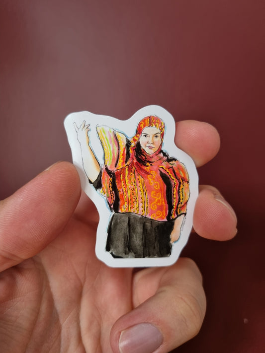 "Her Smell is Seductive, D******d" Sticker