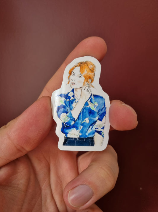 "Her Mate's Dad Wrote a Porno" Sticker
