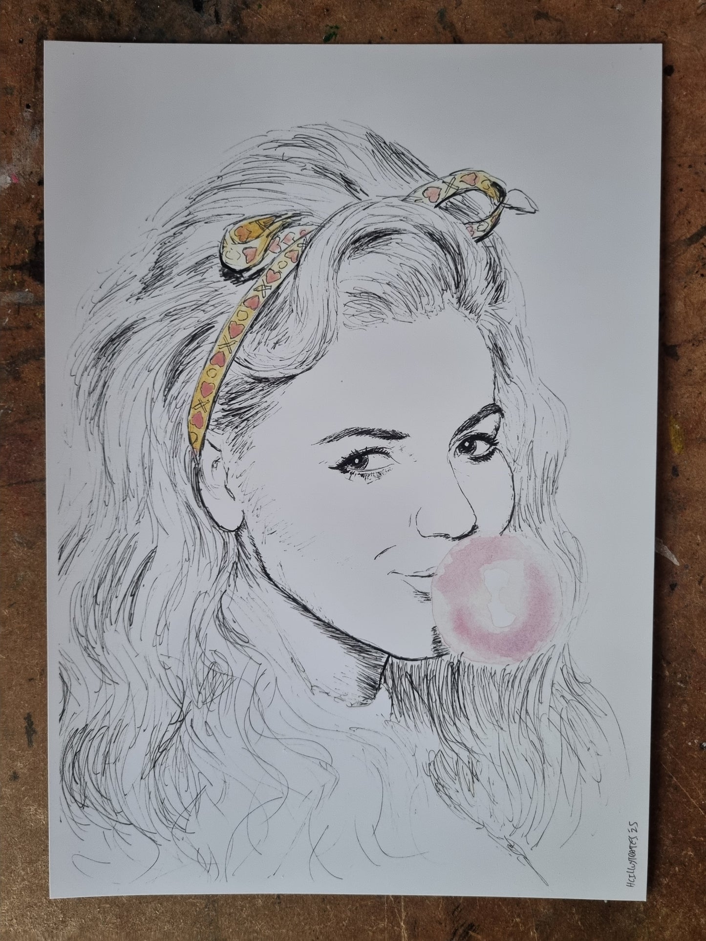 "You Can Count on Her to Misbehave" Print