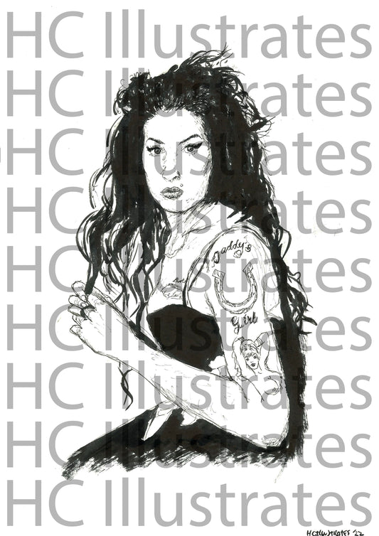 "Her Tears Dry on their Own" Print