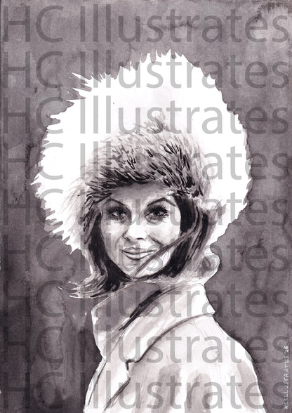 "Honourable Mrs Corbett" Print
