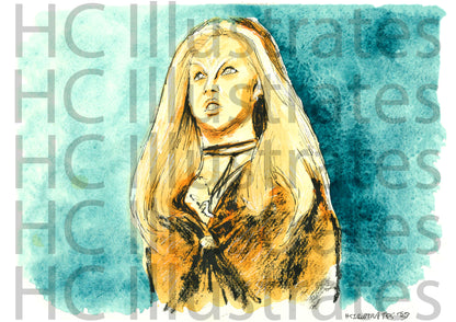 "Looked Like A Lycanthrope To Me, Sir" Print