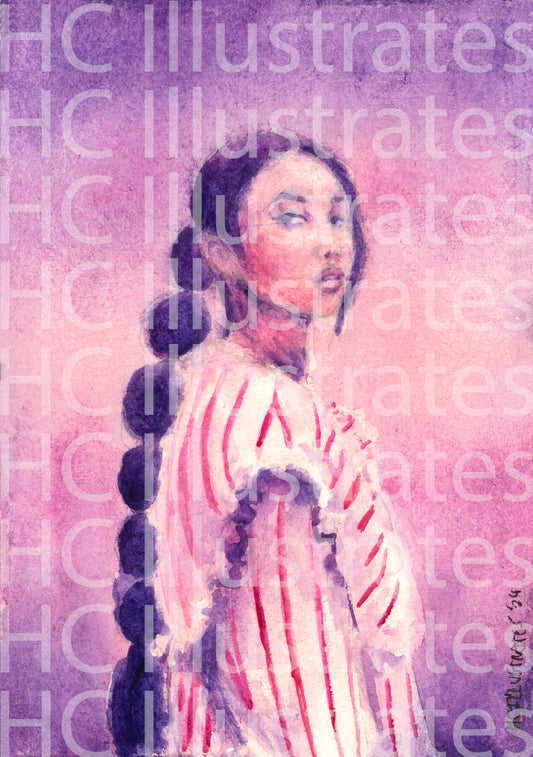 "Vertigo From A Black Hole” Print