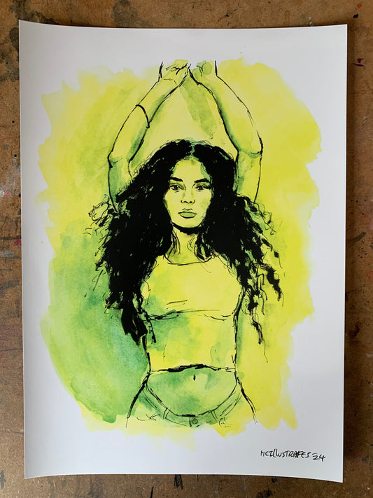 "365 Party Girl" Print